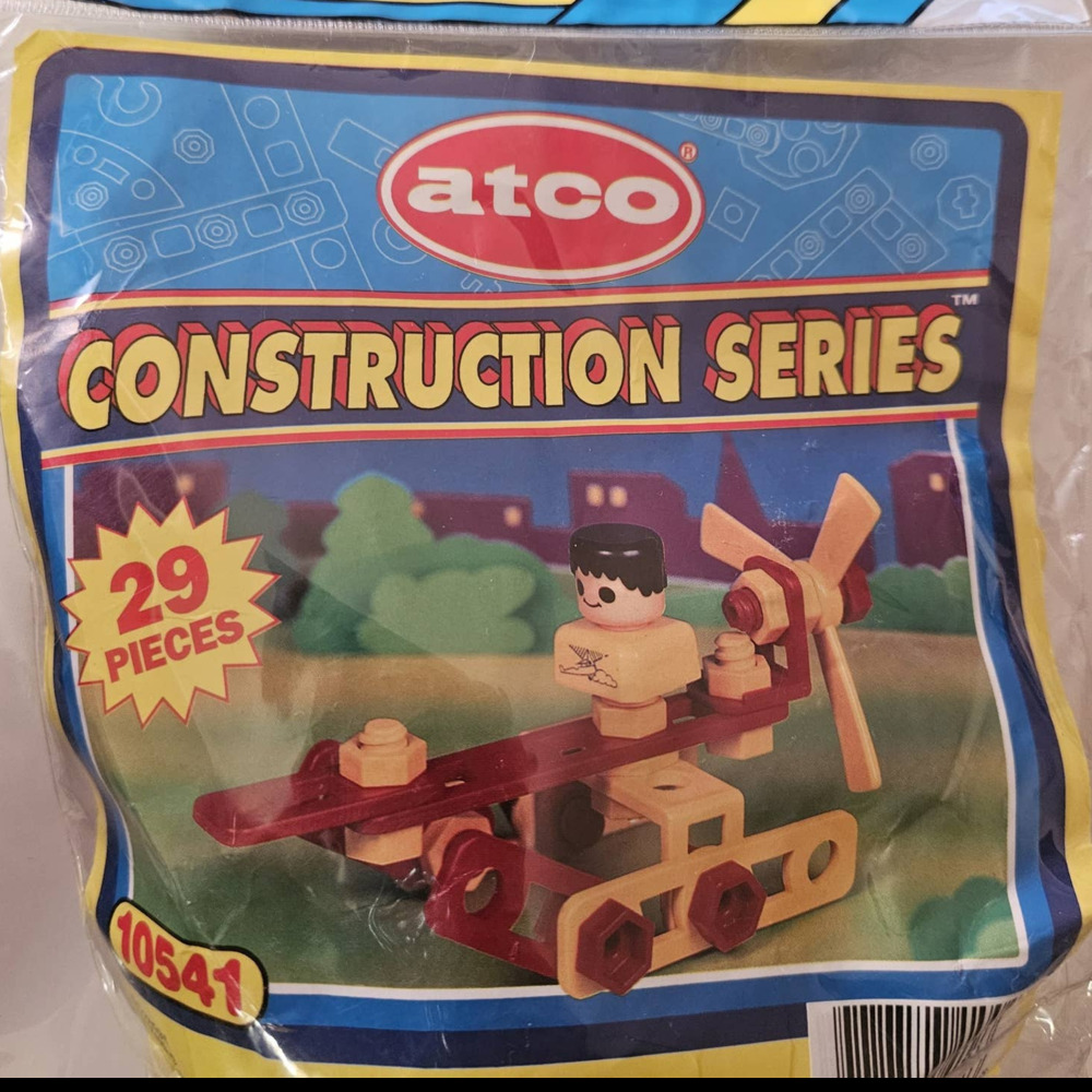 Vintage Atco Construction Series 29 Pieces 10541 New in Package